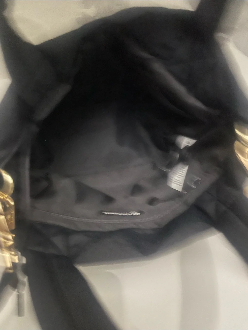 Lululemon On My Level Small Tote Bag 5L Black Gold NWOT